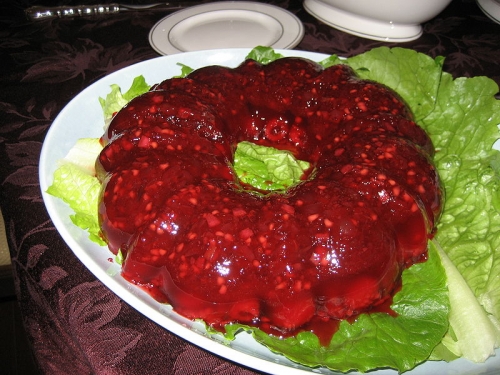 Cranberry Congealed Salad - A Succluent Dessert In Holiday Menu